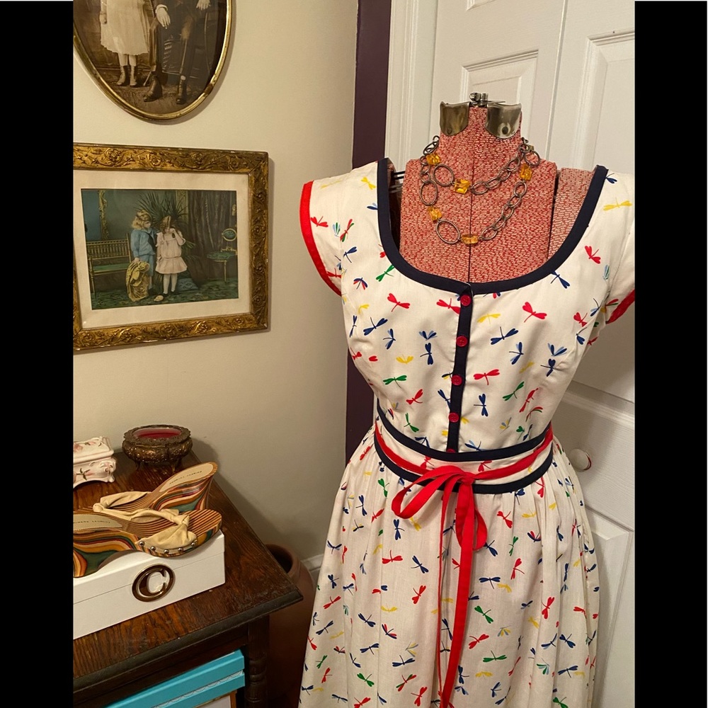 Unsigned dragonfly dress